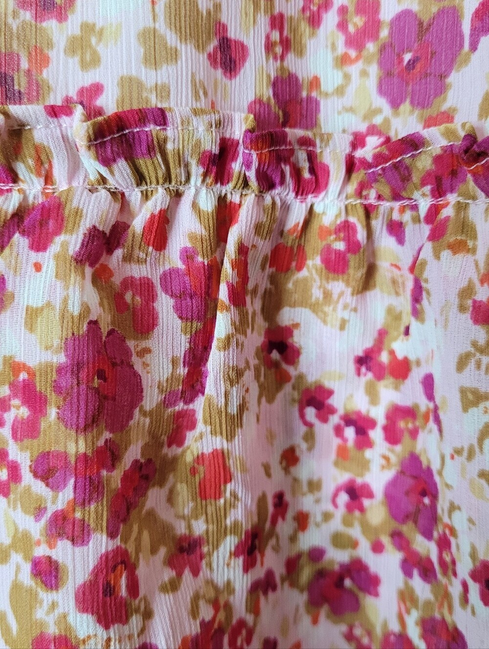 J.Crew Ditsy Floral Tiered Chiffon Mini Skirt Size M NWT - Picture 4 of 8